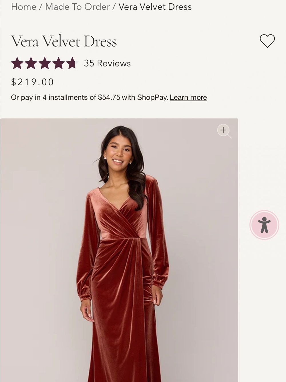 Revelry Olive Velvet Vera Dress